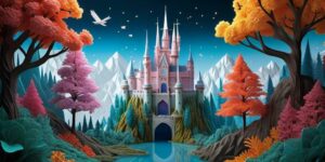 Imagen sacada de un video producto donde se ve un castillo